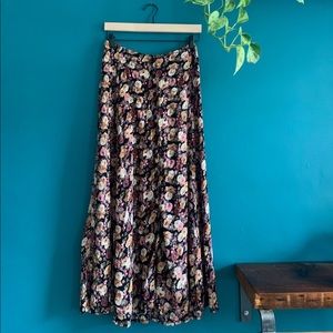 Cotton express 90’s floral skirt